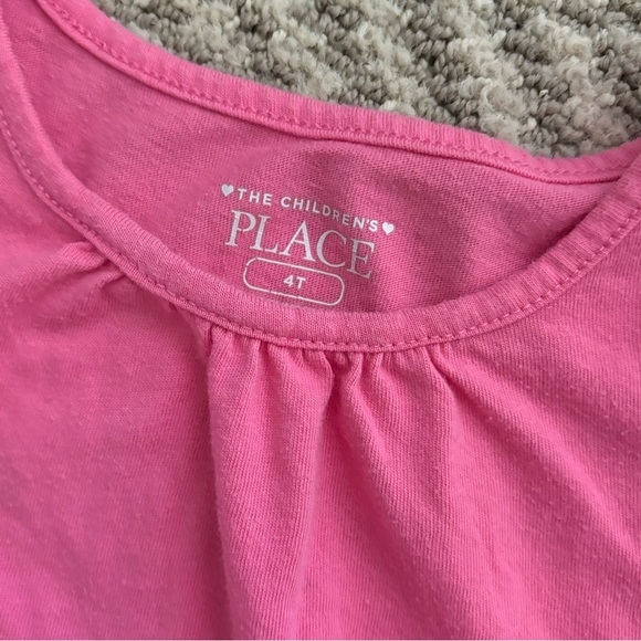 EUC Like New Children’s Place Dresses- Pink and Navy with Fruit Print (4T) - Picture 2 of 4